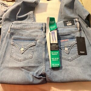 Hudson Jeans Light Blue Women's Straight Leg Jeans